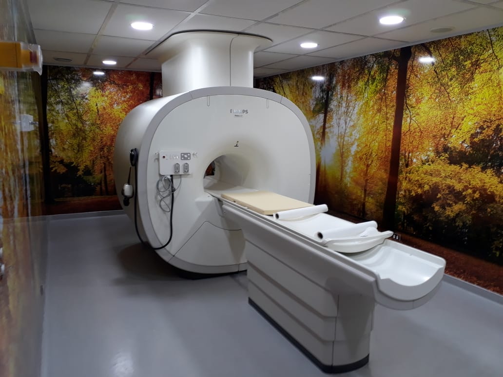 Sala de Ressonância realizada por nossa empresa junto a humanização da sala em Arco Verde, PE