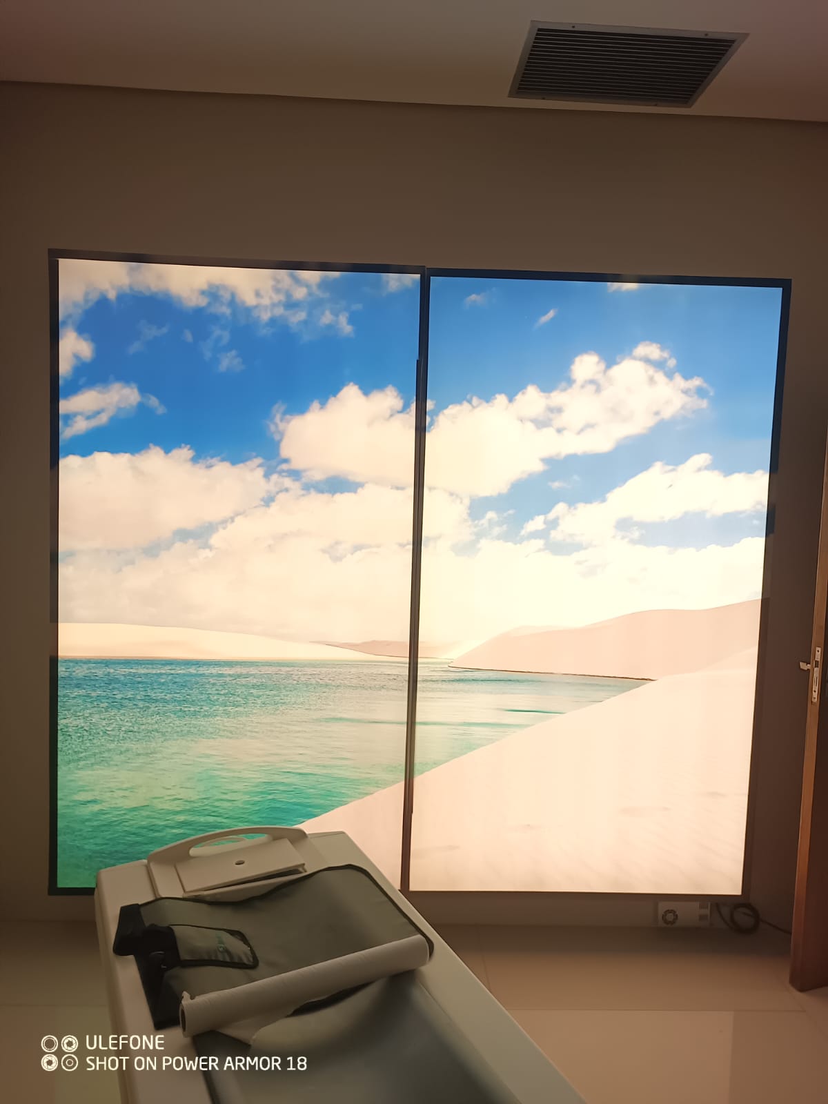 Sala de Ressonância realizada por nossa empresa junto a humanização da sala em Suzano, SP